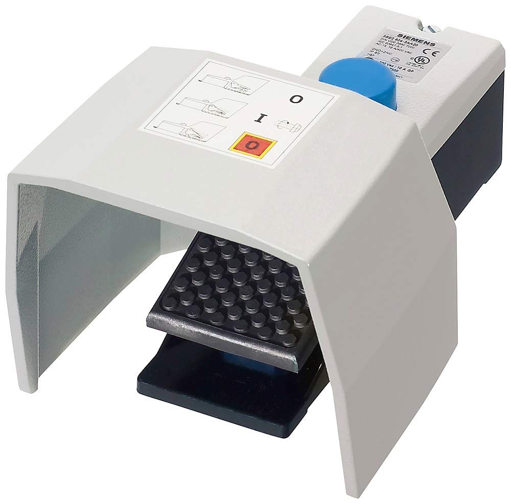 Siemens 3SE29243AA20 Foot Switch, Safety Function, 2NO+2NC